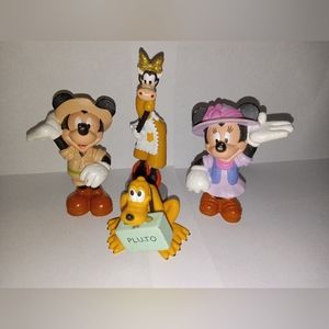Lot of 4 Mickey Mouse Figurines